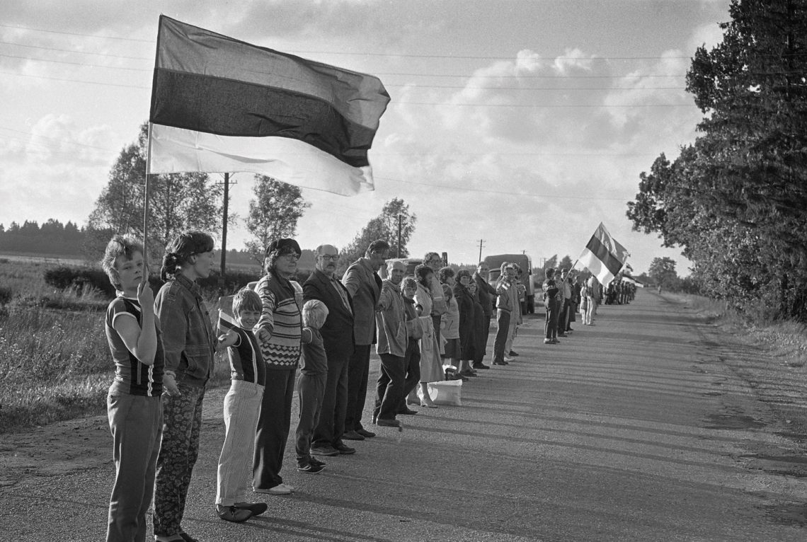 The Baltic Way The Longest Unbroken Human Chain In History