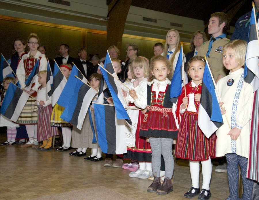 Canadian Estonians celebrating by Peeter Poldre