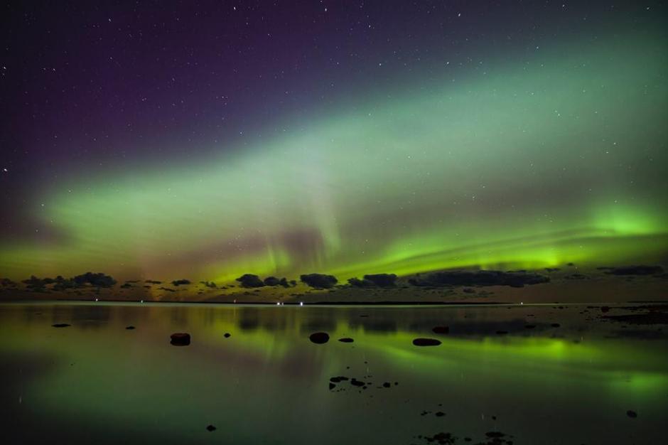 PICTURES: Northern lights mesmerise Estonia