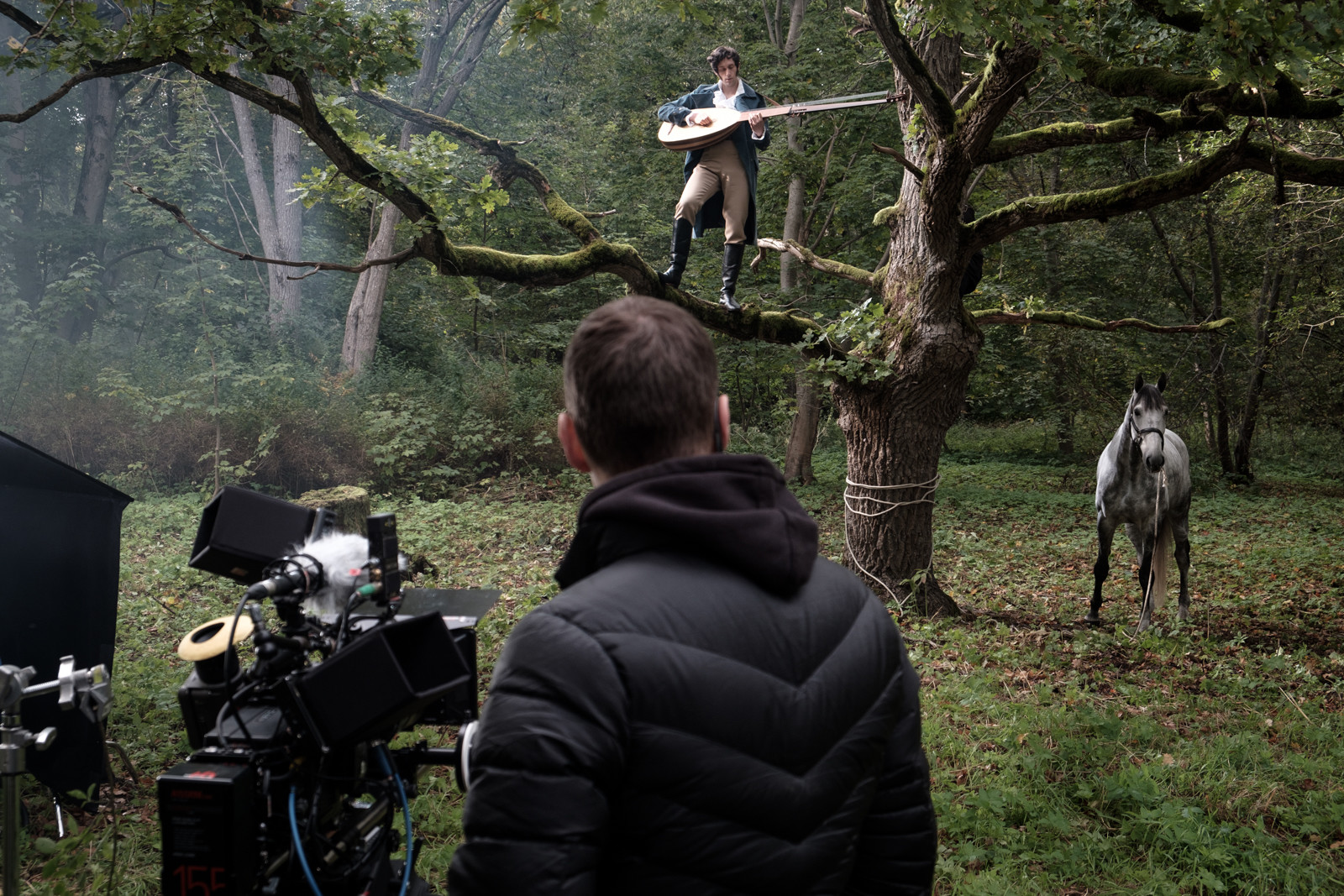 The shooting of a commercial for Royal London, an insurance company, in Estonia. Photo: Johan Humerind