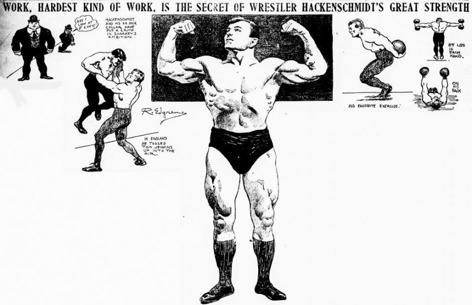 Hackenschmidt the strongman from Estonia