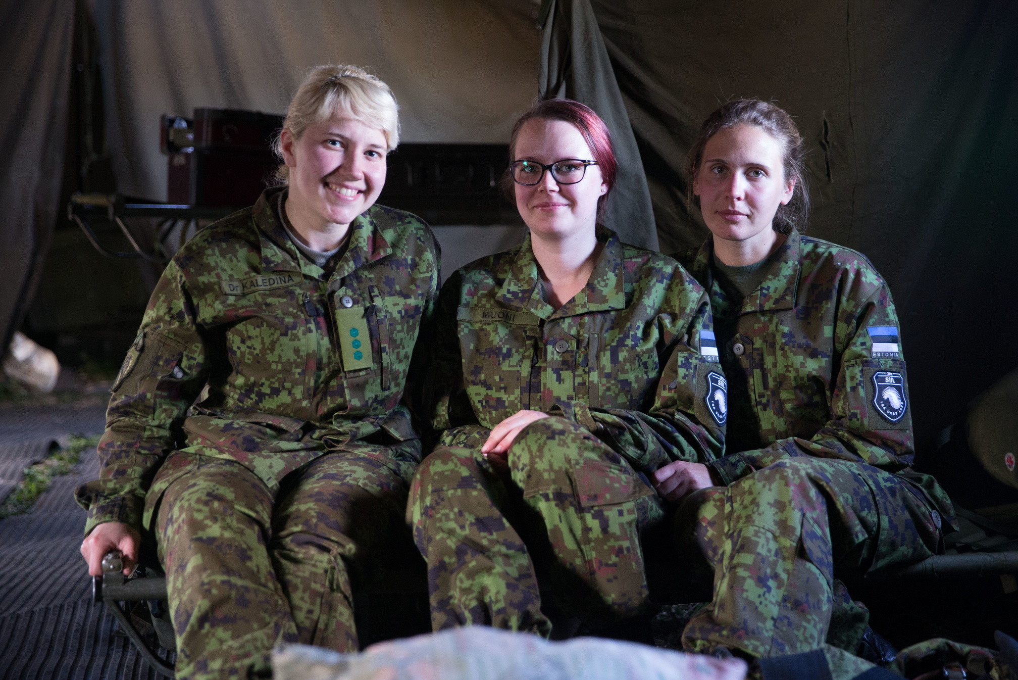 Estonia Calls Up 1 248 Reservists For A Snap Military Exercise   Estonian Defence Forces Women 