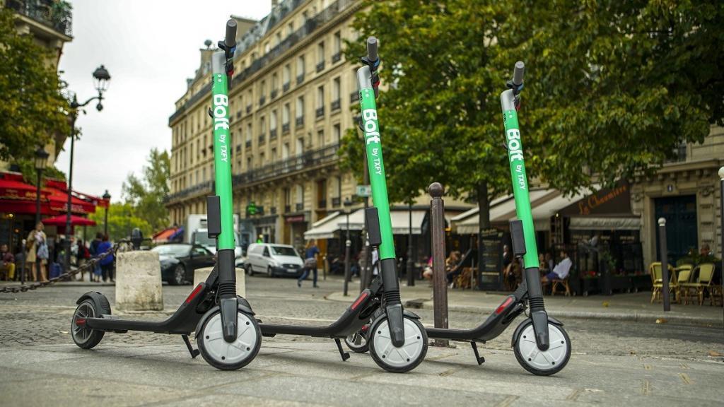 Bolt made over half of the turnover in the startup sector in 2022. Pictured, Bolt scooters.