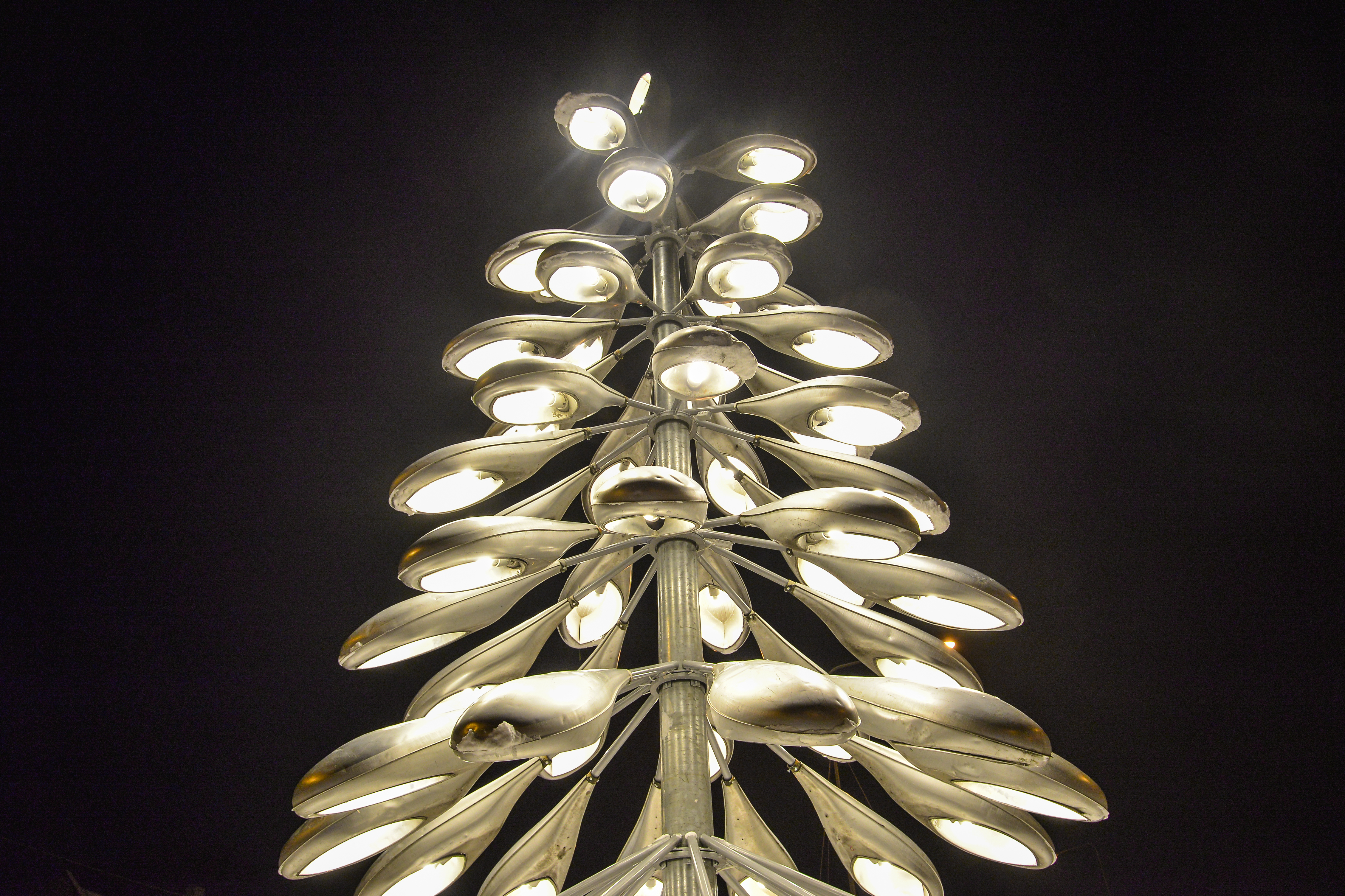 The Viljandi Christmas tree. Photo by Kenno Soo.