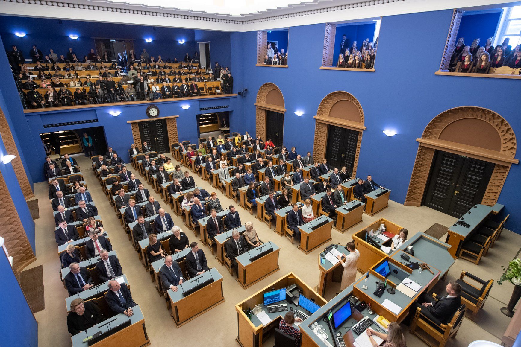 The opening session of the 14th Riigikogu. Photo by Erik Peinar.