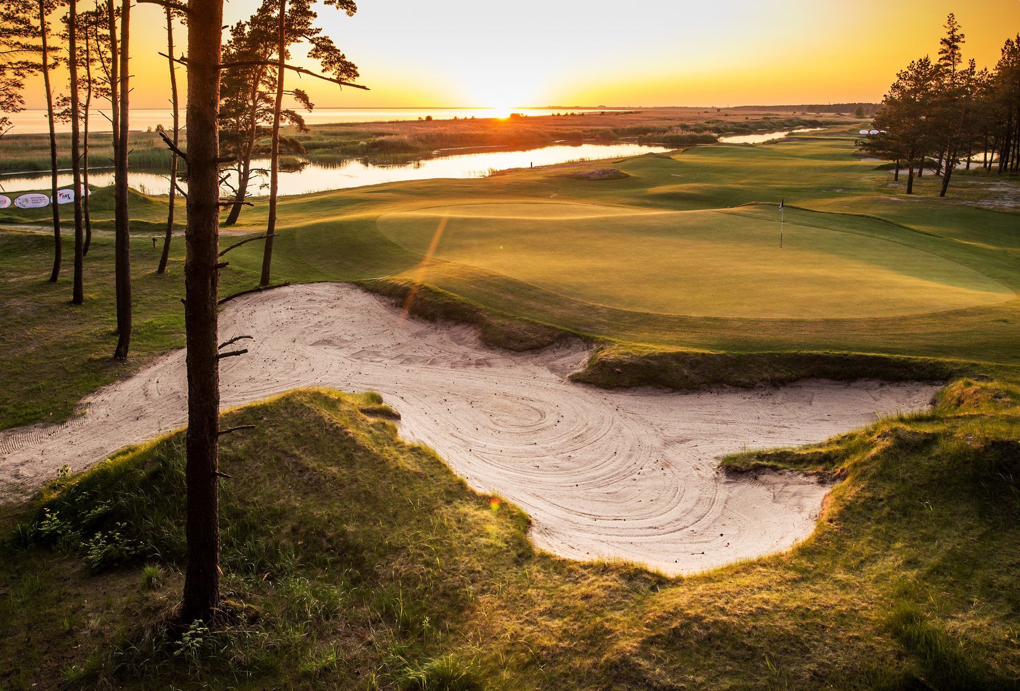 A golf course in Pärnu, Estonia, among the top 100 golf courses in the