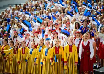 Estonia's Song Celebration in 2019. Photo by Sven Zacek.