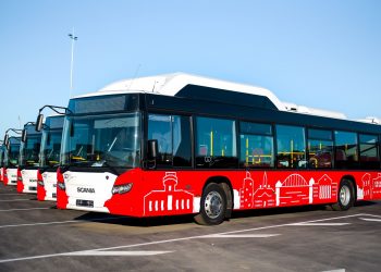 Tartu city buses. Photo by Joonas Sisask.