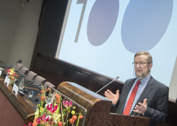 Estonia's former ambassador to Finland, Harri Tiido. Photo by Mauri Ratilainen, the Finnish parliament.