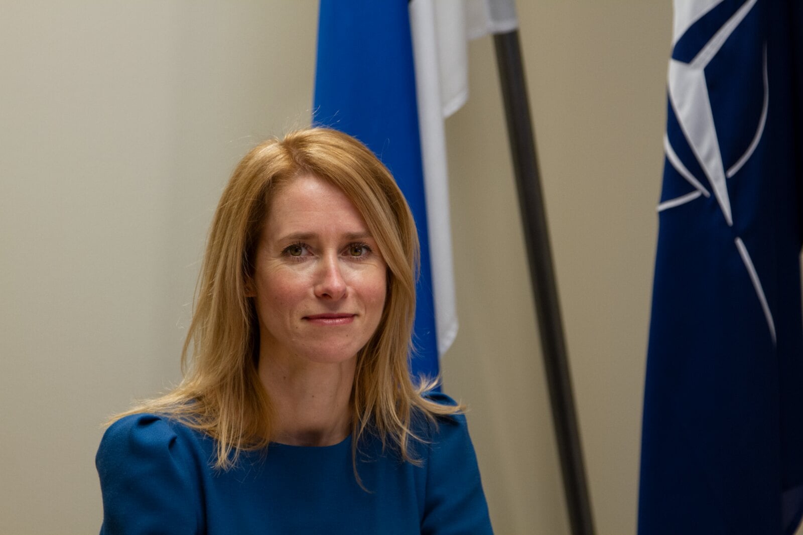 Estonian prime minister Kaja Kallas tests positive for the coronavirus