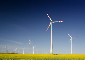 A wind farm in Europe. The photo is illustrative. Photot by Zbynek Burival/Unsplash.