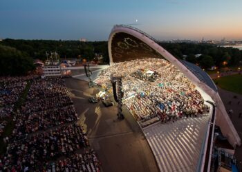 Estonian Song Festival Grounds. Photo by Aivar Pihelgas