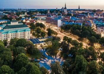 Tammsaare Park in Tallinn. Photo by Kaupo Kalda