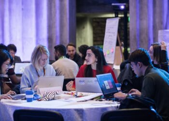 A startup hackathon in Tallinn. Photo by Renee Altrov.