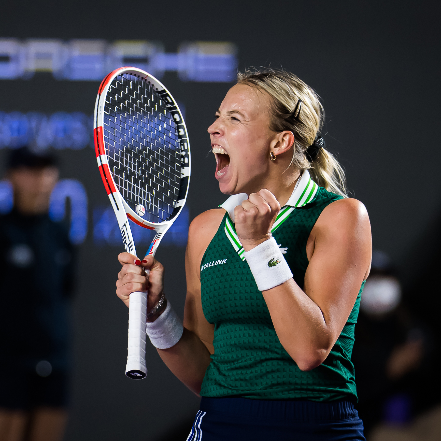Estonian tennis player Anett Kontaveit to be the second in the WTA ratings