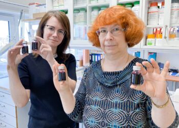 Liis Lutter and Epp Songisepp from the research centre BioCC are revolutionising probiotics. Photo by BioCC.