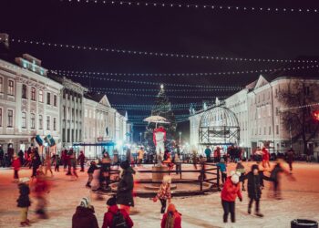 Tartu’s Christmas market. Photo by Mana Kaasik.