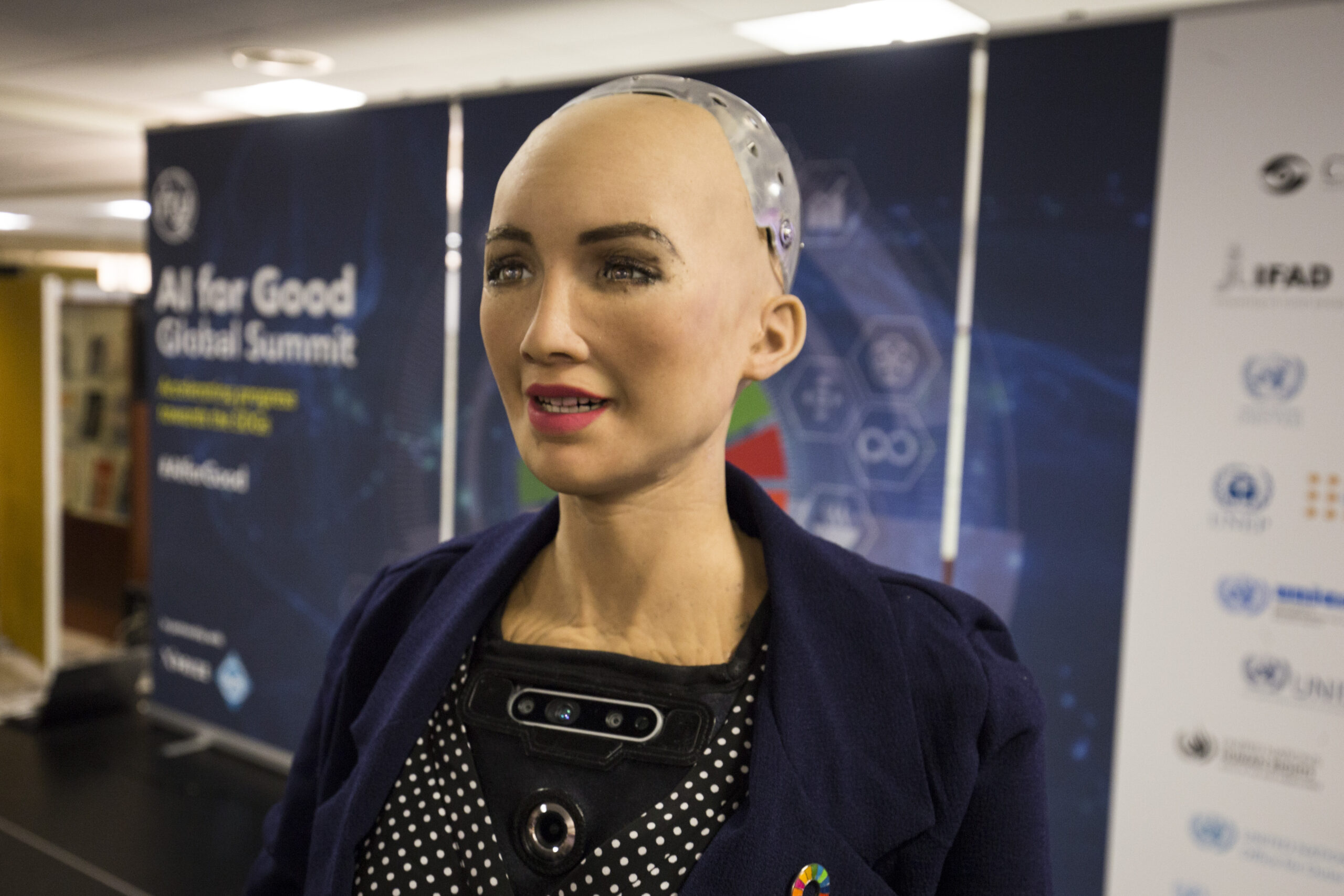 Humanoid robot Sophia to attend a robotics festival in Estonia