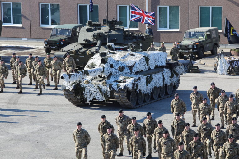 The UK to send 1,000 extra troops to Estonia