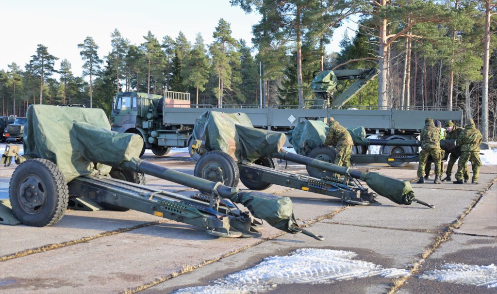 Estonian military aid to Ukraine. Photo by the Estonian Defence Forces.