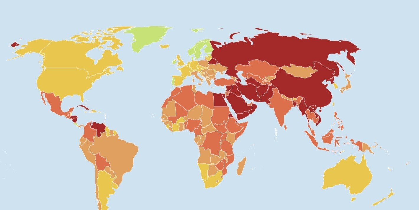 Estonia rises to top five in the 2022 World Press Freedom Index