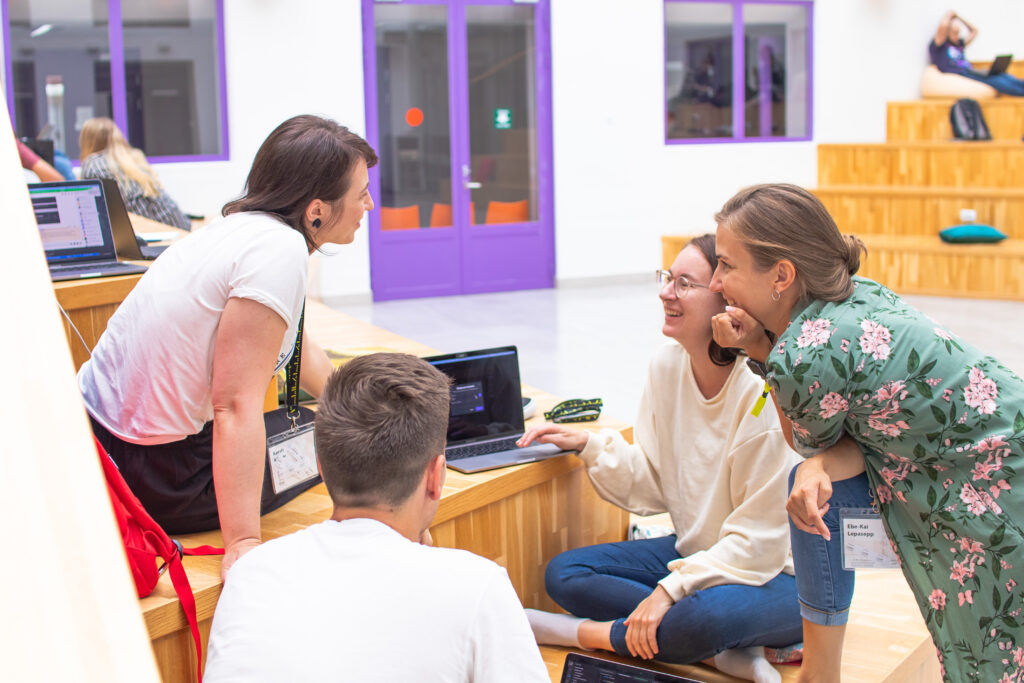 The Selection Sprint, a three-week on-site coding boot camp with daily tasks, exams and group projects at the Jõhvi coding school (kood/Jõhvi).