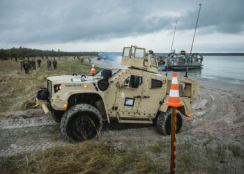 Exercise Siil (Hedgehog) 2022. Photo by the Estonian Defence Forces.