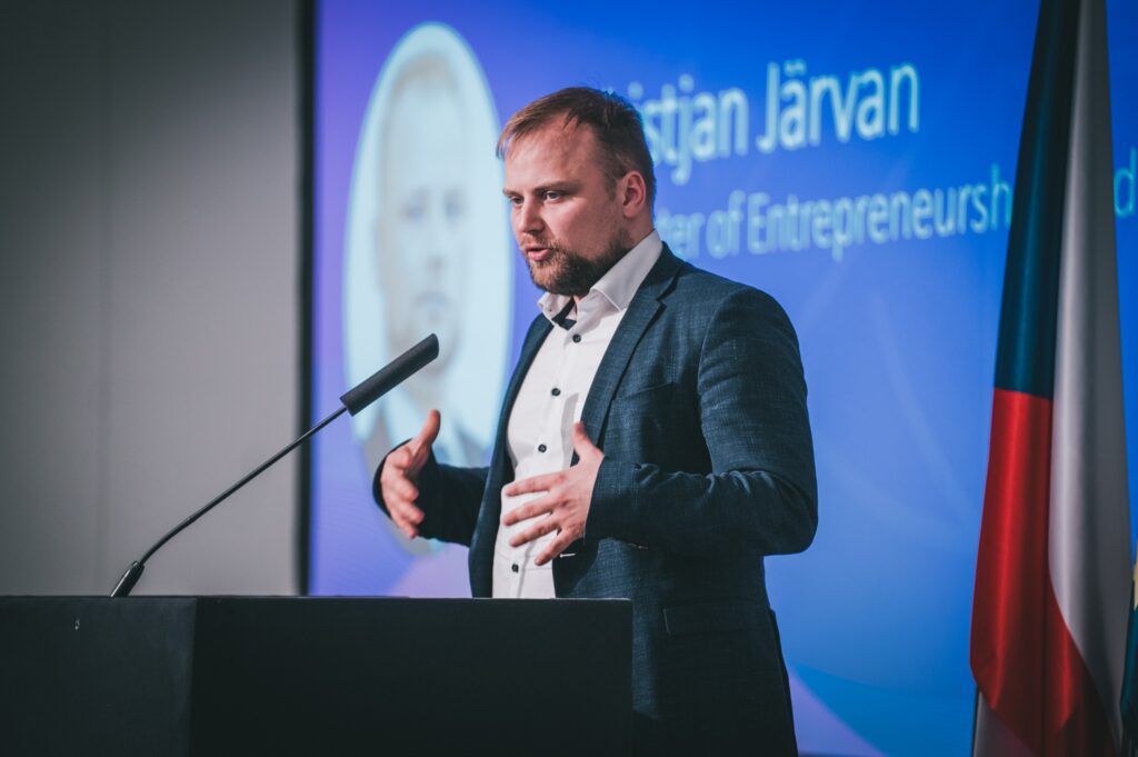 Kristjan Järvan, Estonia's minister of entrepreneurship and IT. Photo from Järvan's Facebook.
