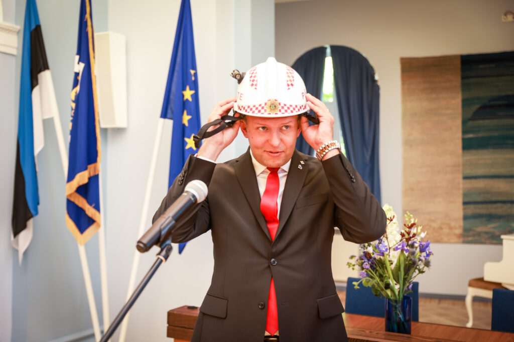 Lauri Läänemets, the Estonian interior minister. Photo by the interior minister.