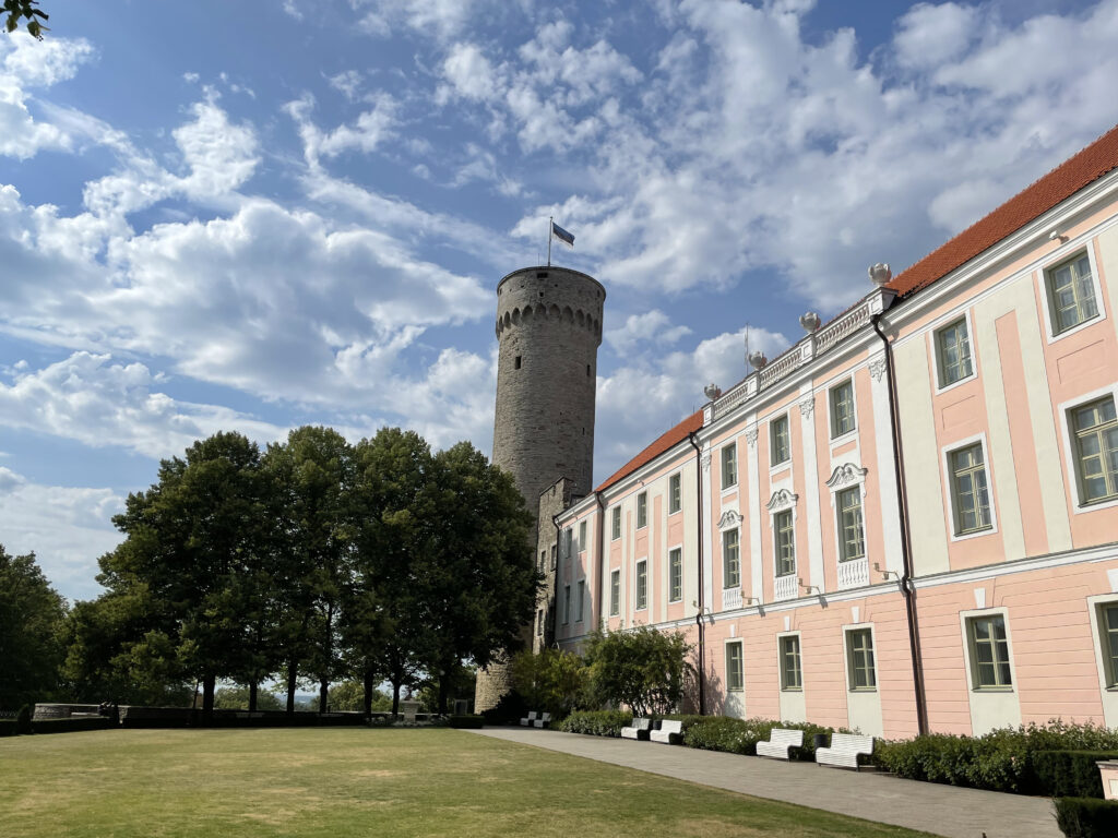 The Toompea Castle in Tallinn, the symbol of Estonian freedom. Photo by Sten Hankewitz.