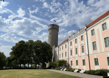 The Toompea Castle in Tallinn, the symbol of Estonian freedom. Photo by Sten Hankewitz.