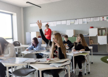 A school in Estonia. Photo by Renee Altrov.