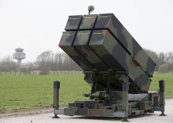 NASAMS launcher in the Netherlands. Photo by the Dutch defence ministry, public domain.