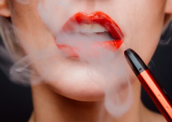 Vaping. Photo by Chiara Summer on Unsplash.