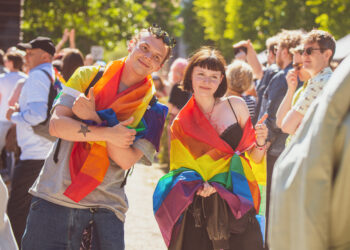 Baltic Pride 2023 in Tallinn. Photo by Tiiu Heinsoo.