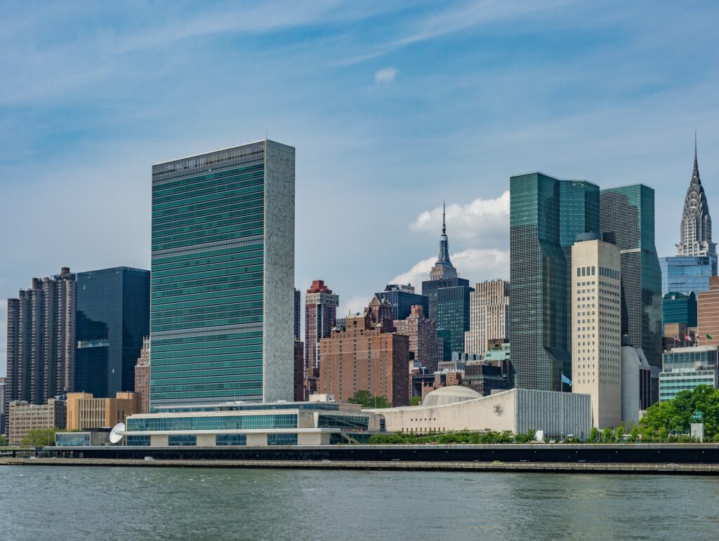 The United Nations headquarters in New York City. Photo by the blowup on Unsplash.