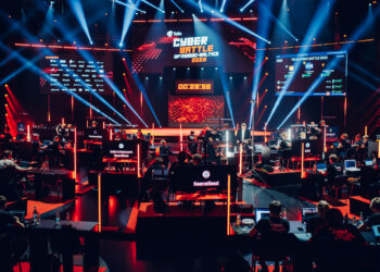 The Telia Cyber Battle of the Nordic-Baltics 2023. Photo by Andrei Ozdoba.