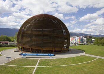 One of CERN’s buildings in Switzerland. Image © CERN.