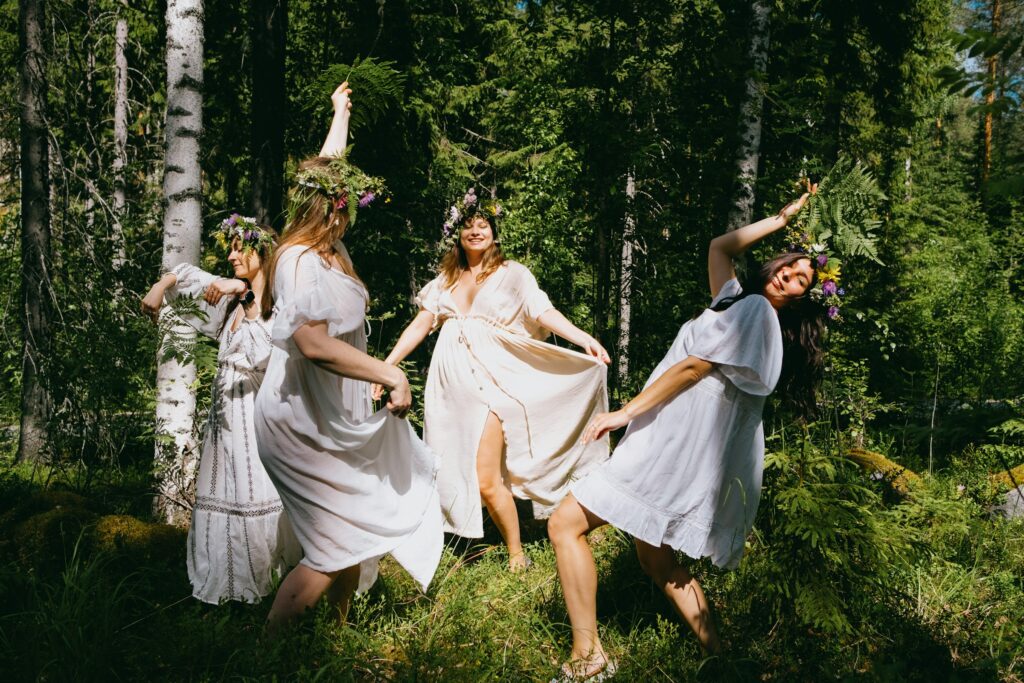 Midsummer celebrations in Finland. Photo by Miikka Luotio/Unsplash.