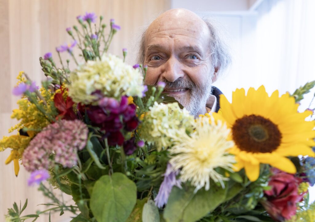 Arvo Pärt in 2024. Photo by Birgit Püve.