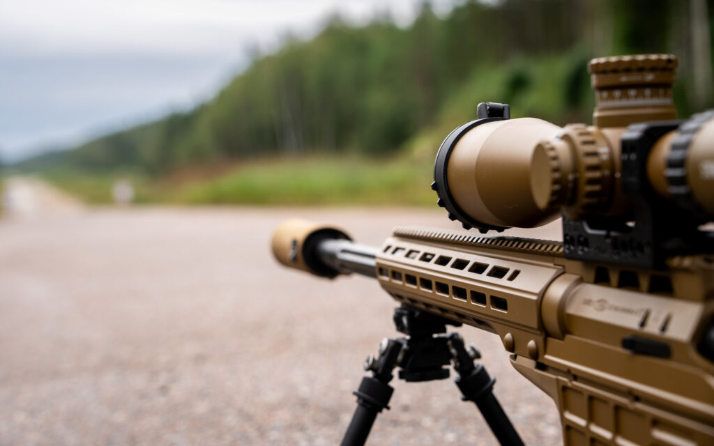 The Estonian Defence Forces and the Defence League have upgraded their sniper capabilities with the introduction of the Sako TRG M10 rifle. Photo by Kermo Pastarus.