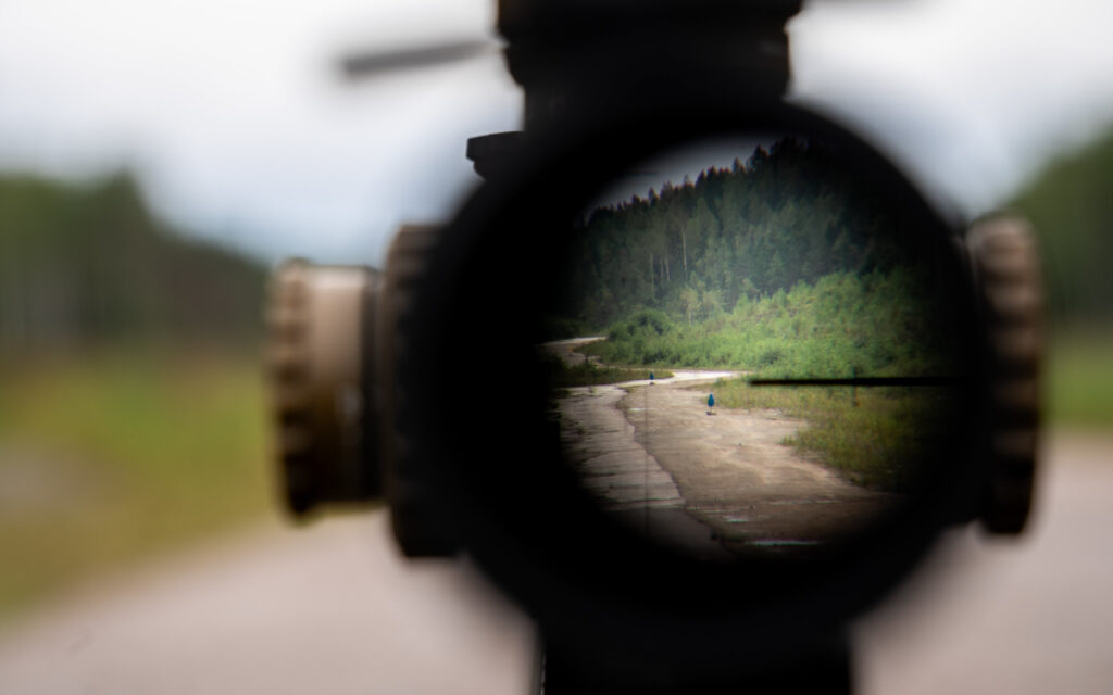 The Estonian Defence Forces and the Defence League have upgraded their sniper capabilities with the introduction of the Sako TRG M10 rifle. Photo by Kermo Pastarus.