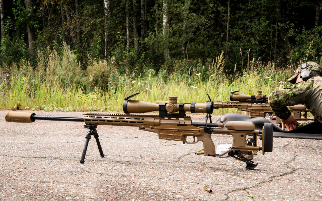 The Estonian Defence Forces and the Defence League have upgraded their sniper capabilities with the introduction of the Sako TRG M10 rifle. Photo by Kermo Pastarus.