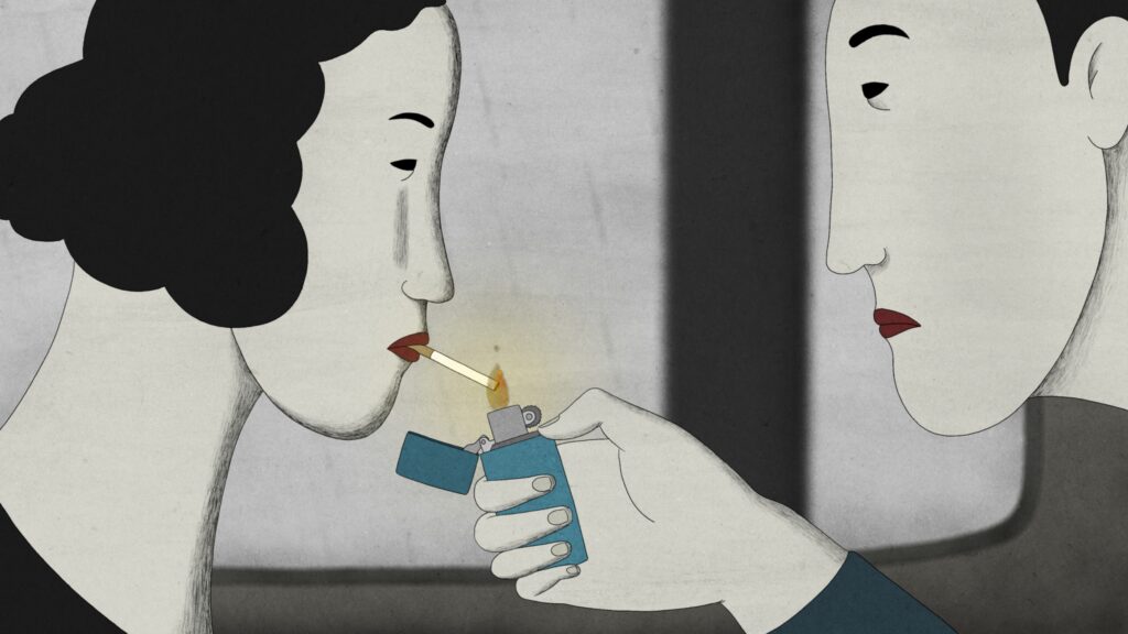 A still from the animated film “Eve”. Courtesy of Eesti Joonisfilm/Adriatic Animation.