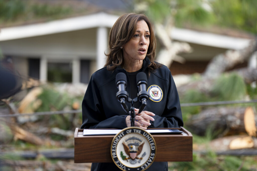 US vice president and the Democratic candidate for president, Kamala Harris. Photo by the White House.