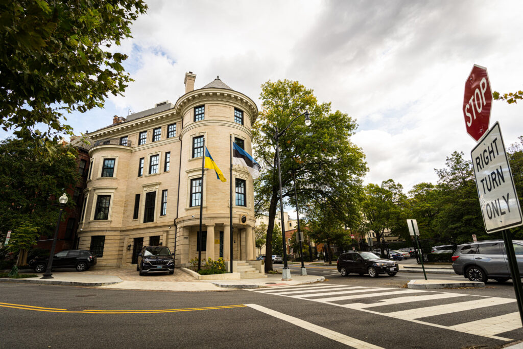 The Estonian embassy in Washington, DC. Photo by the foreign ministry.