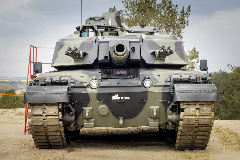 The Challenger 3 main battle tank. Photo by the UK’s defence ministry.