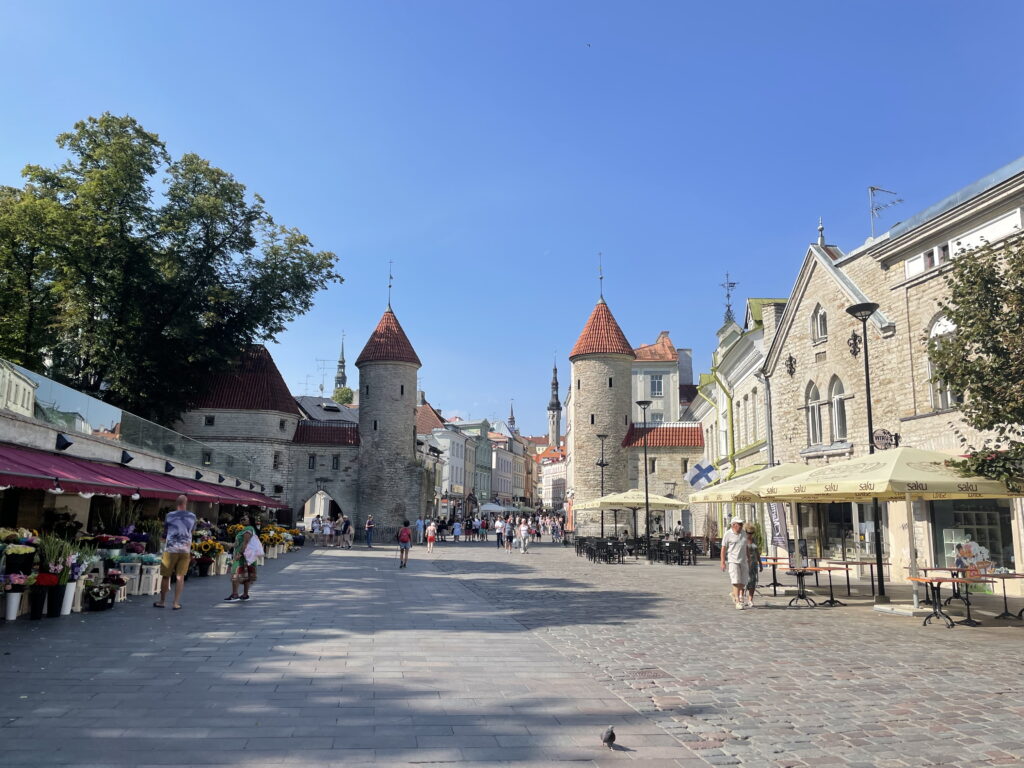 On 1 January 2025, the population of Estonia was 1,369,285, which is 5,402 people less than at the same time a year ago. Pictured, people in the Tallinn Old Town. Photo by Sten Hankewitz.