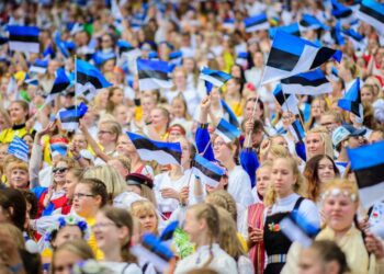 Estonia's Song Celebration in 2019. Photo by Sven Zacek.