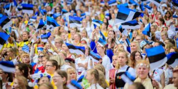 Estonia's Song Celebration in 2019. Photo by Sven Zacek.